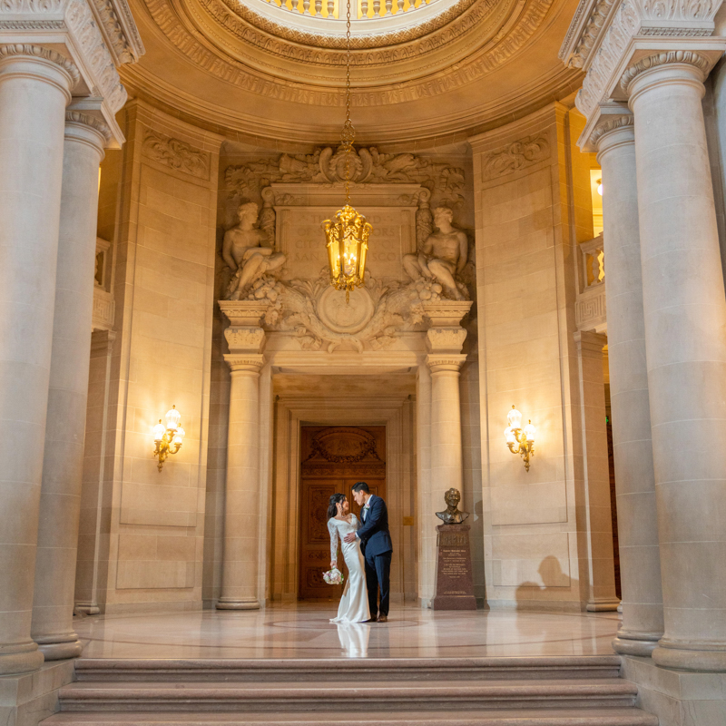 San Francisco City Hall Wedding Photography