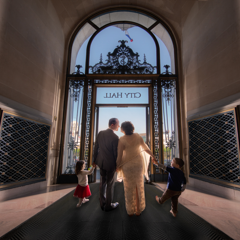 San Francisco City Hall Wedding Photography