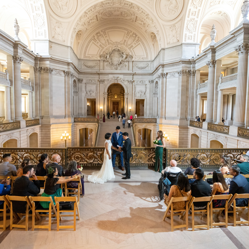 San Francisco City Hall Wedding Photography