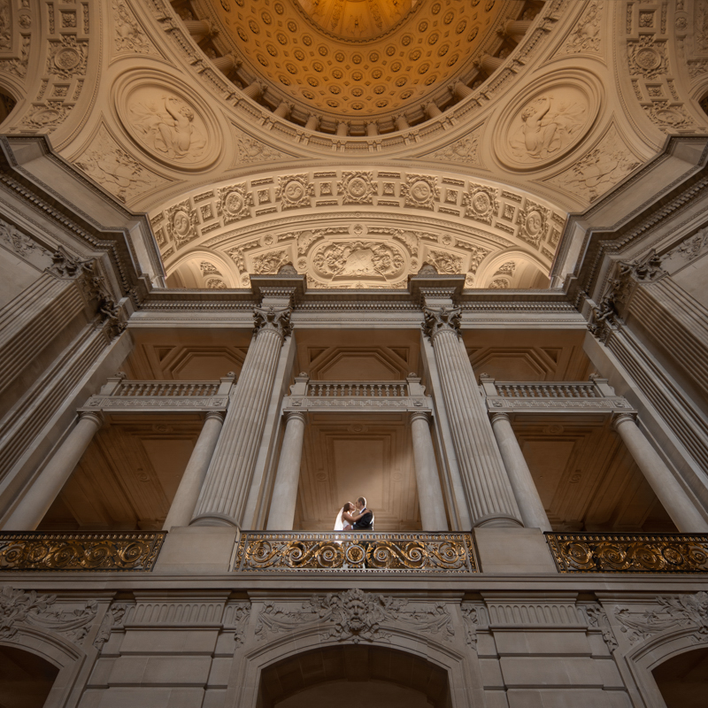 San Francisco City Hall Wedding Photography