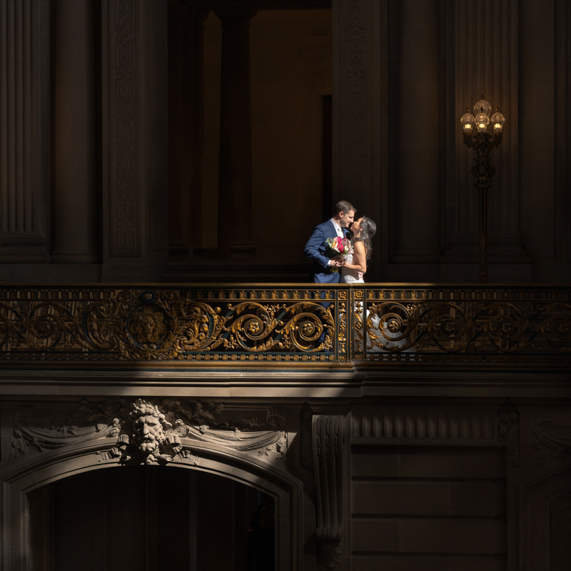 San Francisco City Hall Wedding Photography