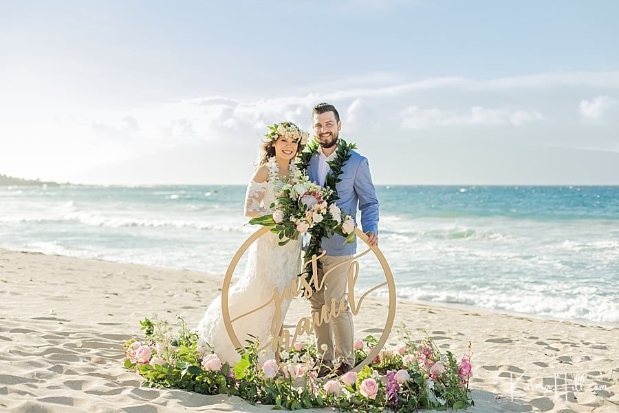 Simple Maui Wedding