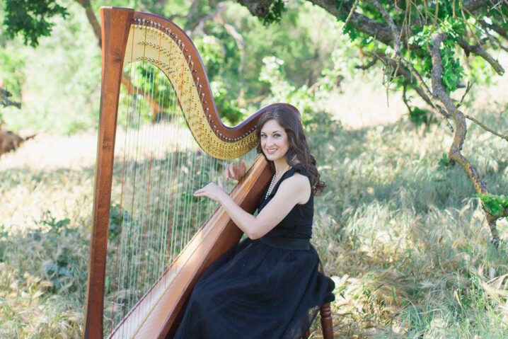 Lauren C. Sharkey, Harpist