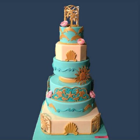 Filigree Cake Design