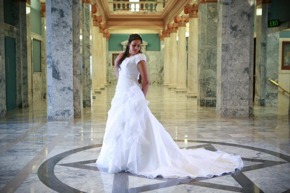 Provo Utah Temple Wedding Dresses